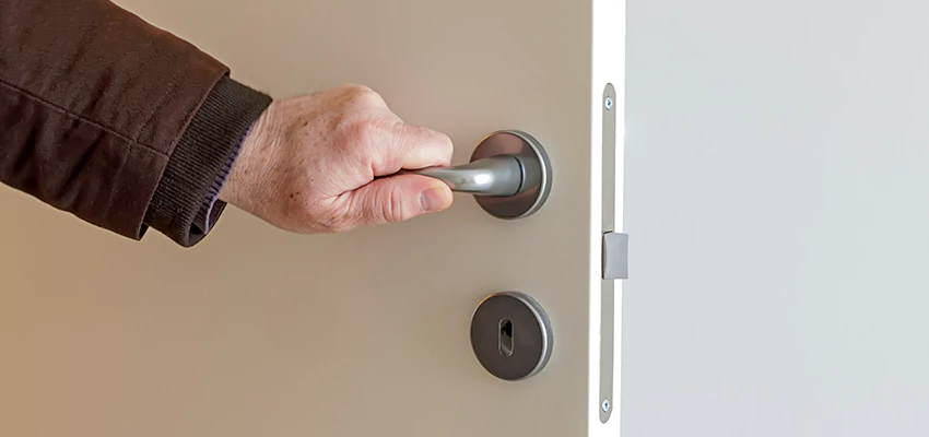 Restroom Locks Privacy Bolt Installation in Orange Cove, California