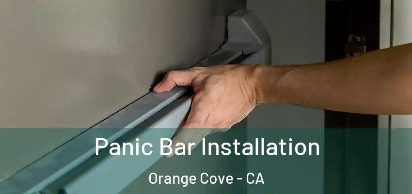  Panic Bar Installation Orange Cove - CA
